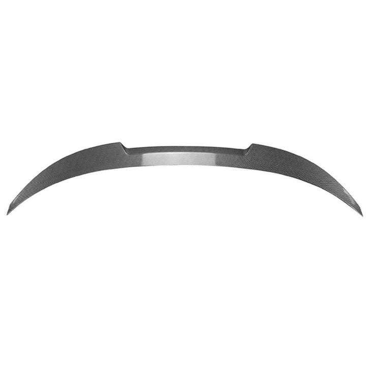 Car Craft Compatible With Bmw 2 Series F44 2020-2024 Rear Trunk Boot Wing Lip Mid Spoiler M Sports M Performenece Style Zst-872 Cf Carbon Fiber Look Bm-066 CC-2407 CF