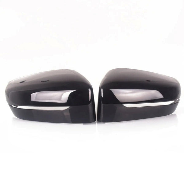 Car Craft Compatible With Bmw 3 Series G20 4 Series G22 5 Series G30 17-23 7 Series G12 16-23 8 Series G14 M3 M4 M5 M6 M7 Side Rear View Case Door Wing Cap Shell Housing Mirror Covers Glossy Black RO