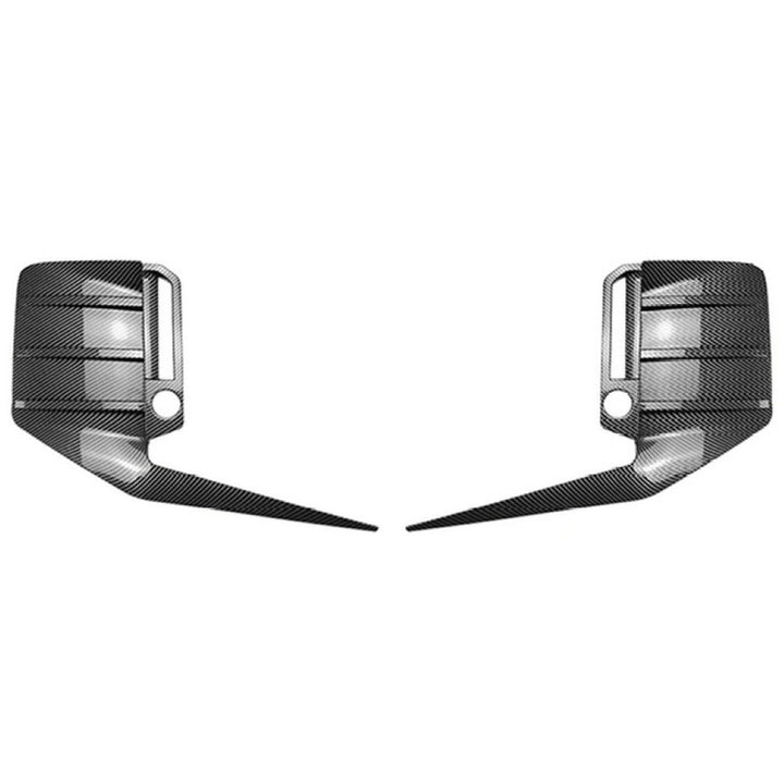 Car Craft Compatible With Bmw 2 Series M2 G87 2023+ Mp M Performance Car Rear Bumper Air Vent Side Wind Blade Spoiler Indicator Light Trim Diffuser Skirts Splitter Trim Zst-693 Carbon Fibre Look