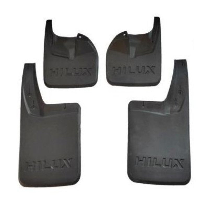 Car Craft Compatible With Toyota Hilux Revo Vego 2015-2022 Long Car Tyre Mudflaps Mud Flap Mud Guard Fender Splash Guard To3025 CC-7332 - CAR CRAFT INDIA