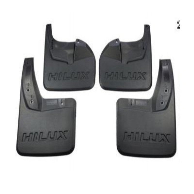 Car Craft Compatible With Toyota Hilux Revo Vego 2015-2022 Car Tyre Mudflaps Mud Flap Mud Guard Fender Splash Guard To3023 CC-7331 - CAR CRAFT INDIA