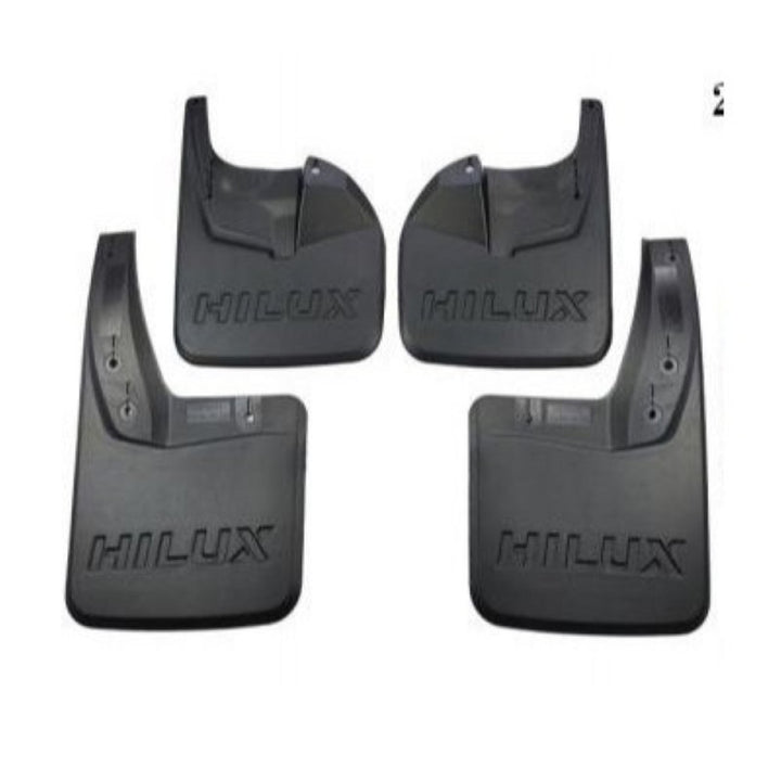 Car Craft Compatible With Toyota Hilux Revo Vego 2015-2022 Car Tyre Mudflaps Mud Flap Mud Guard Fender Splash Guard To3023 CC-7331 - CAR CRAFT INDIA