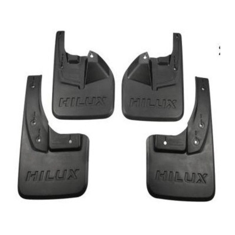 Car Craft Compatible With Toyota Hilux Revo 15-20 2wd Car Tyre Mudflaps Mud Flap Mud Guard Fender Splash Guard Ty-to3024 CC-7616 - CAR CRAFT INDIA
