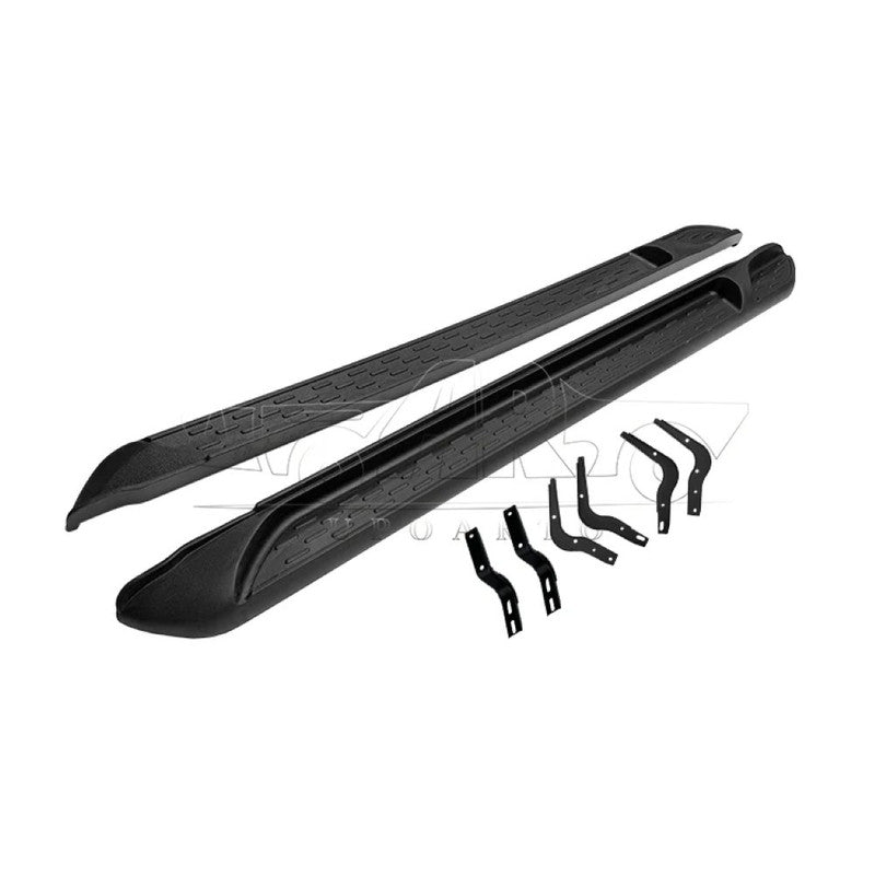 Car Craft Compatible With Toyota Hilux Revo Rocco 2021 Car Side Step Running Boards Steel Running Board Nerf Bar Ar-tyta-0116 Black CC-8564 - CAR CRAFT INDIA