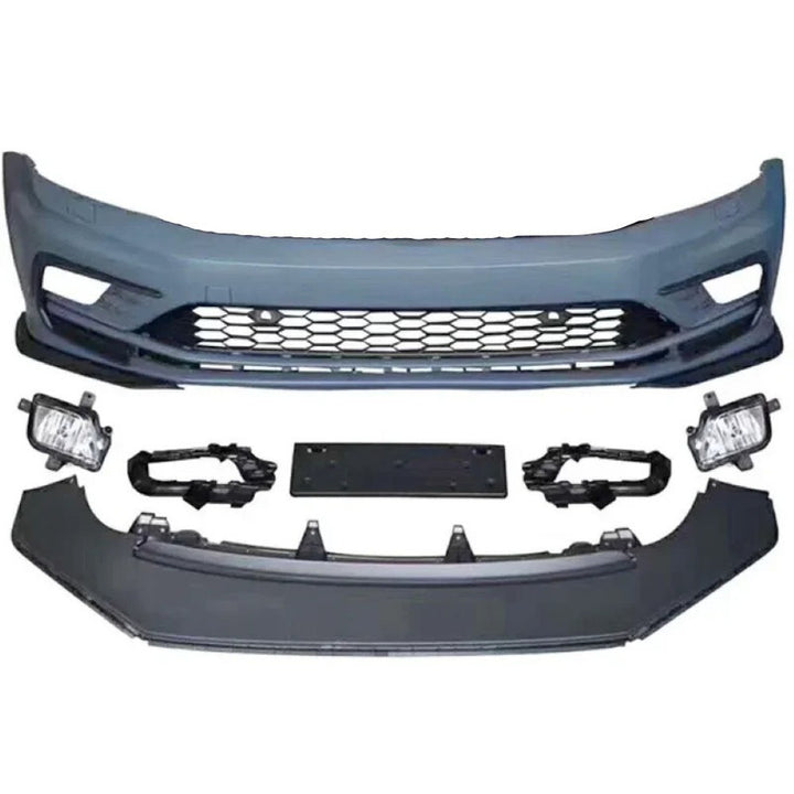 Car Craft Compatible With Vw Volkswagen Jetta Mk6 2015-2017 Upgrade Facelift Convert Gli Line Style Front Bumper Bodykit