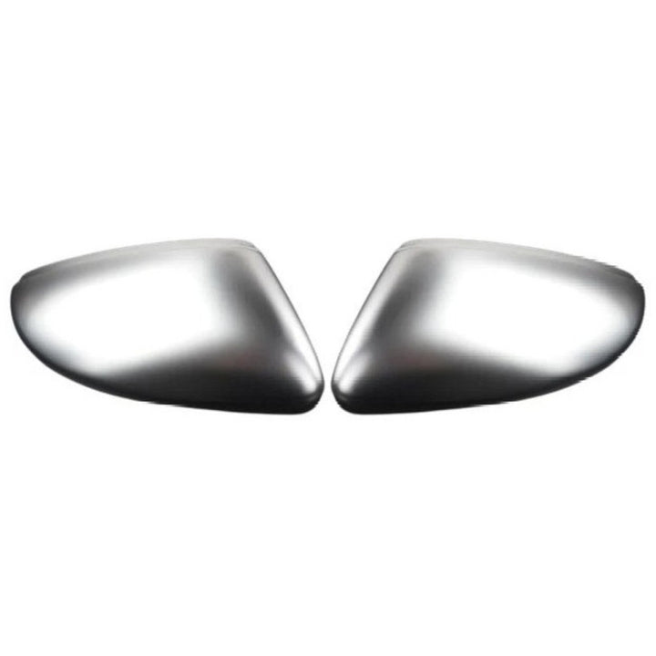 Car Craft Compatible With Vw Volkswagen Jetta Mk6 2015-2017 Upgrade Rear Side View Gli Style Mirror Cover Frame Trim Chrome Silver