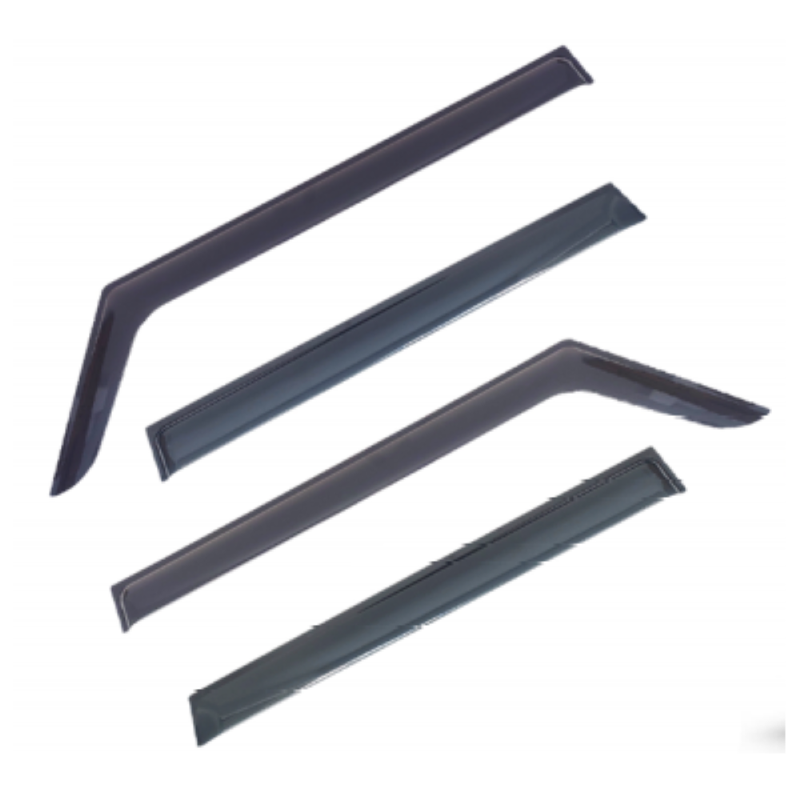 Car Craft Compatible With Maruti Suzuki Jimny 2019-2021 Rain Shine Side Window Wind Deflectors Rain Sun Guard Door Visor Doorvisor Deflector Visor Shades Ventvisor Strip CC-7743 - CAR CRAFT INDIA