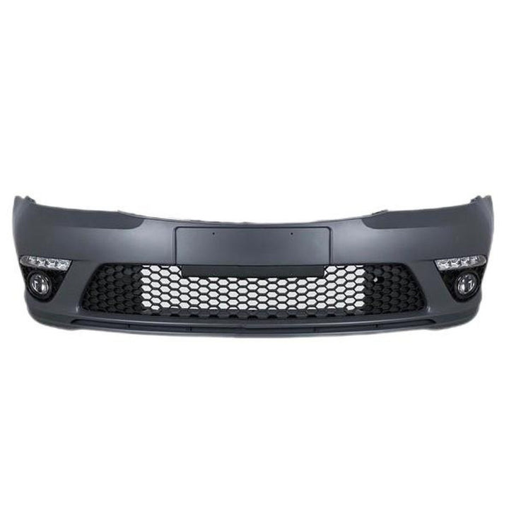 Car Craft Compatible With Skoda Laura Octavia 2009-2013 Upgrade Facelift Convert To Rs Vrs Style Front Bumper Bodykit Fog Lamp Light Grill Mesh