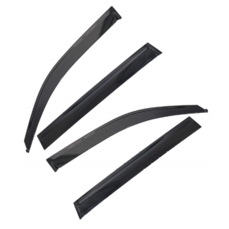 Car Craft Compatible With Toyota Lexus Land Cruiser Lexus Lx570 Lc200 2007-2019 Rain Shine Side Window Wind Deflectors Rain Sun Guard Door Visor Doorvisor Deflector Visor Shades Ventvisor Strip CC-7711 - CAR CRAFT INDIA