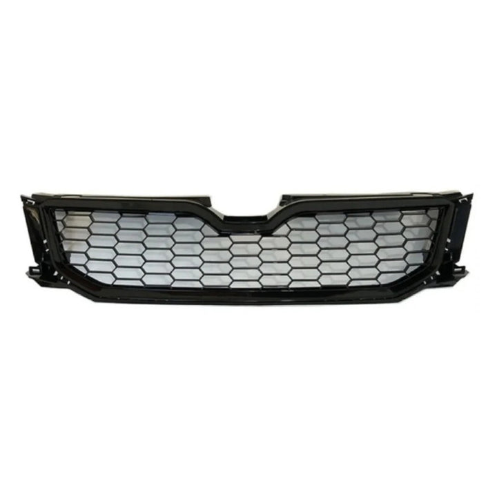 Car Craft Compatible With Skoda Octavia Iii 2013-2016 Rs Vrs Style Front Bumper Show Grill Honeycomb Style
