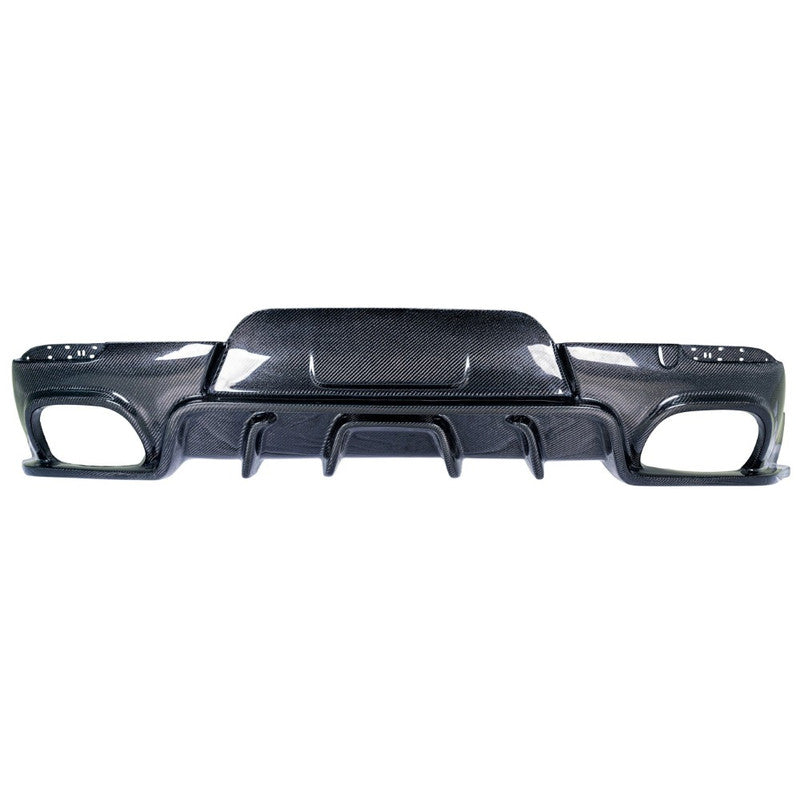 Car Craft Compatible With Porsche Panamera 2014-2016 970.2 Rear Bumper Lip Splitter Diffuser Real Carbon Fiber Fxx Style CC-8551 - CAR CRAFT INDIA