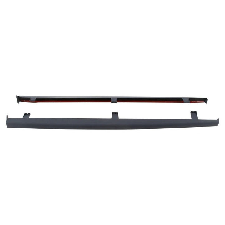 Car Craft Compatible With Vw Volkswagen Polo 2010-2024 Upgrade Facelift Convert To R400 R Line Style Side Skirt Splitter Running Board