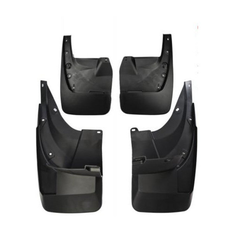 CAR CRAFT COMPATIBLE WITH TOYOTA PRADO FJ150 2010-2018 CAR TYRE MUDFLAPS MUD FLAP MUD GUARD FENDER SPLASH GUARD WITH BUMPER SURROUND TO3032-2 - CAR CRAFT INDIA