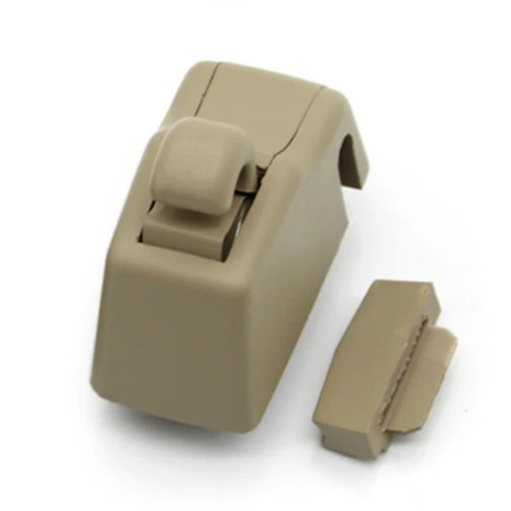 Car Craft Compatible With Audi Q7 2006-2014 Volkswagen Vw Touareg 2011-2018 Porsche Cayenne 2011-2018 Sun Shade Visor Fixing Buckle Retainer Sun Visor Clip Hook Bracket 95873155100az2-1 Dark Beige CC-7824