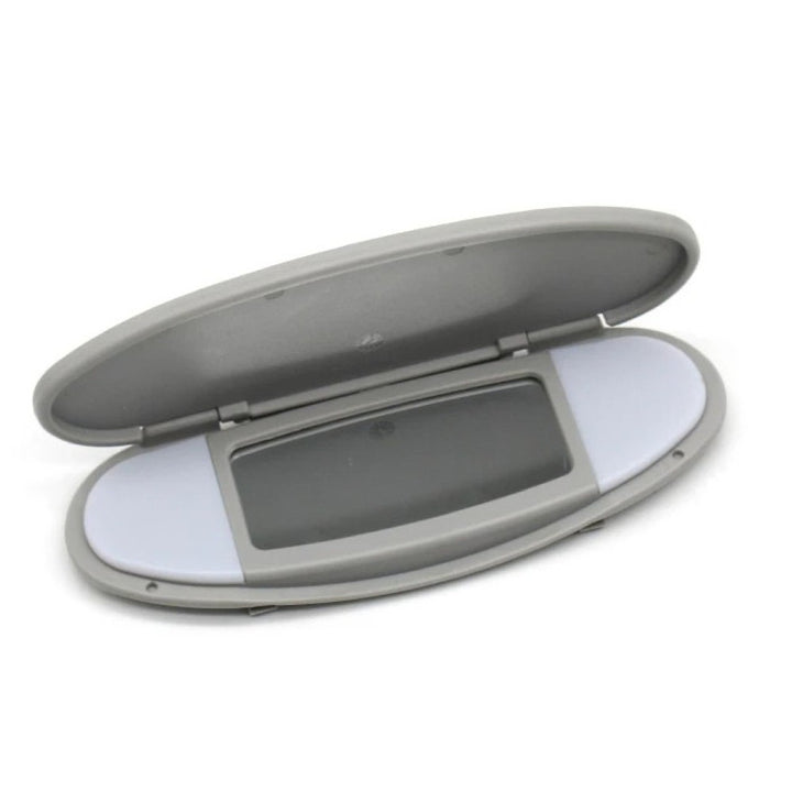Car Craft Compatible With Bmw Mini R55 R56 2006-2013 Jcw R55 2010-2013 Sun Shade Panel Sun Visor Makeup Cosmetic Mirror Cover 51167361864-1 Gray A