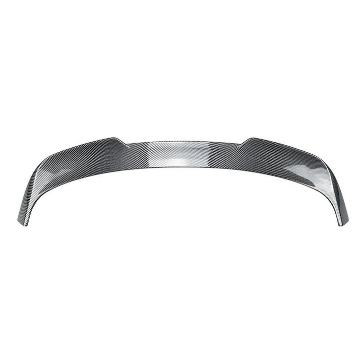 Car Craft Compatible With Volkwagen T Roc 2017+ Rear Trunk Boot Roof Wing Lip Spoiler Splitter Skirts Zst-962 Carbon Fiber Look