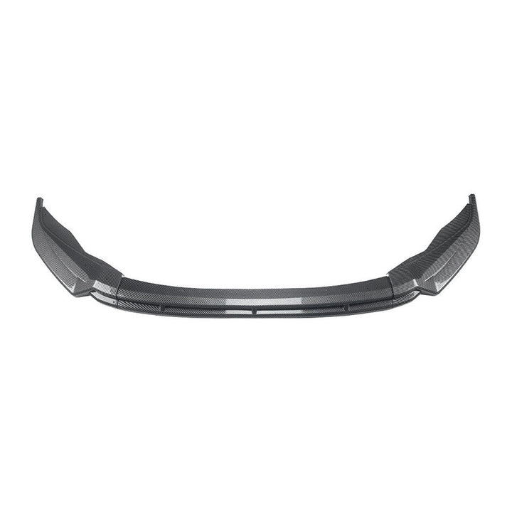 Car Craft Compatible With Vw Volkswagen Tiguan R Line Mk2 2017-2020 Front Bumper Lip Skirt Splitter Spoiler Zst-981 Carbon Fiber Look