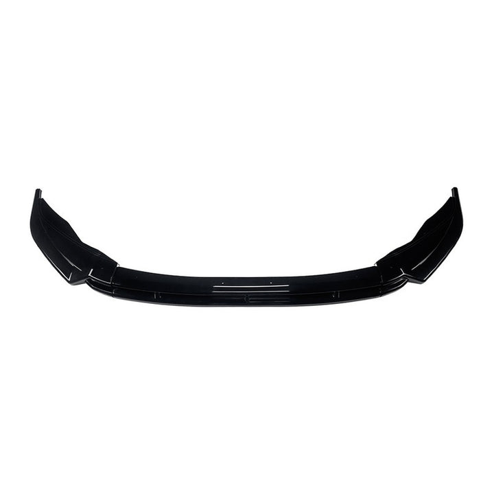 Car Craft Compatible With Vw Volkswagen Tiguan R Line Mk2 2017-2020 Front Bumper Lip Skirt Splitter Spoiler Zst-981 Glossy Black