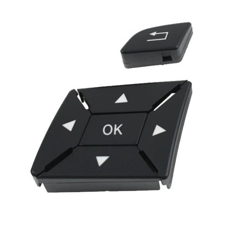 Car Craft Compatible With Mercedes Ml Class 11-15 W166 Gl Class 2013-2015 W166 G Class G Wagon 2013-2018 W463 Steering Wheel Menu Control Switch Knob Button Cover 16690528009107 Black Left A CC-7852 - CAR CRAFT INDIA