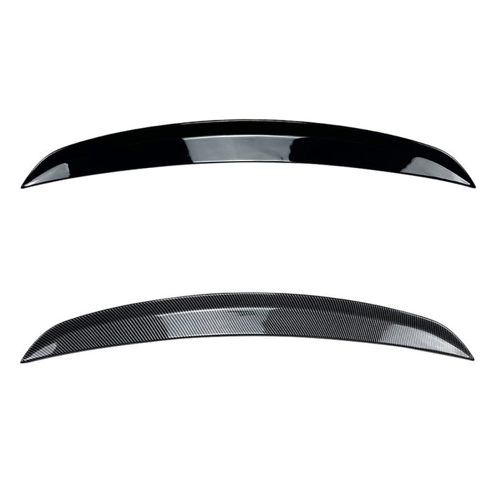 Car Craft Compatible With Mercedes Benz A Class W177 2018+ Hatchback Rear Trunk Boot Roof Wing Lip Spoiler Splitter Skirts Zst-479 Carbon Fiber Look