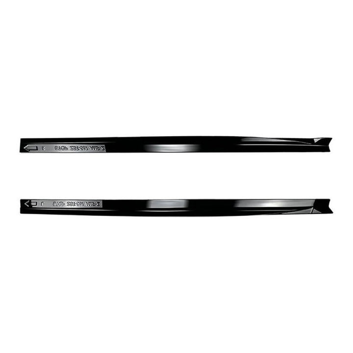 Car Craft Compatible With Mercedes Benz A Class W177 2018+ Hatchback Amg Side Skirts Splitter Running Board Zst-568 Glossy Black