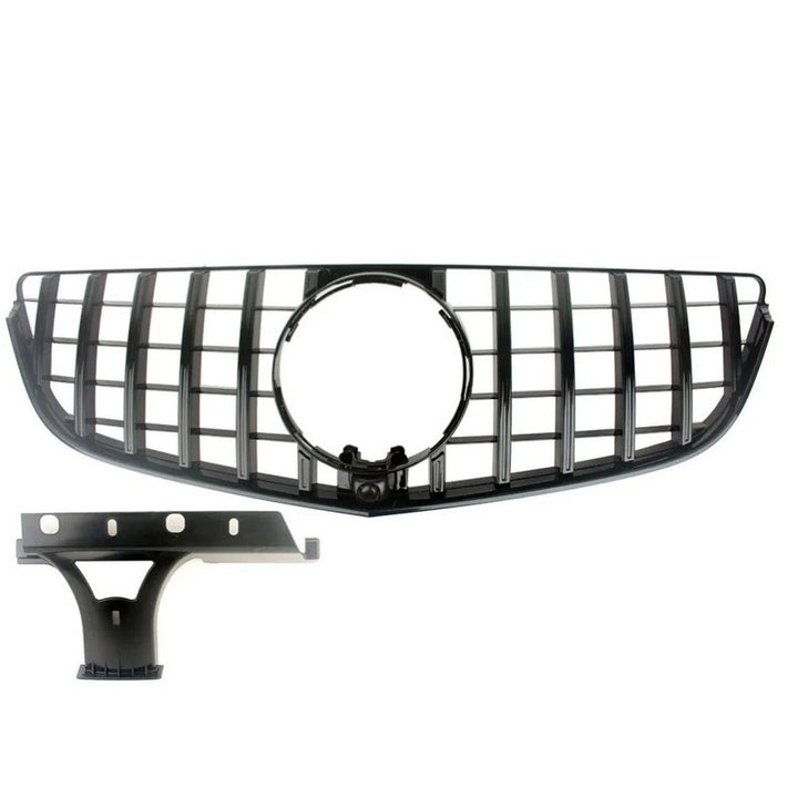 Car Craft Compatible With Mercedes Benz E Class Coupe W207 Lci 2014-2016 Car Front Racing Bumper Show Grille Gtr Black - CAR CRAFT INDIA