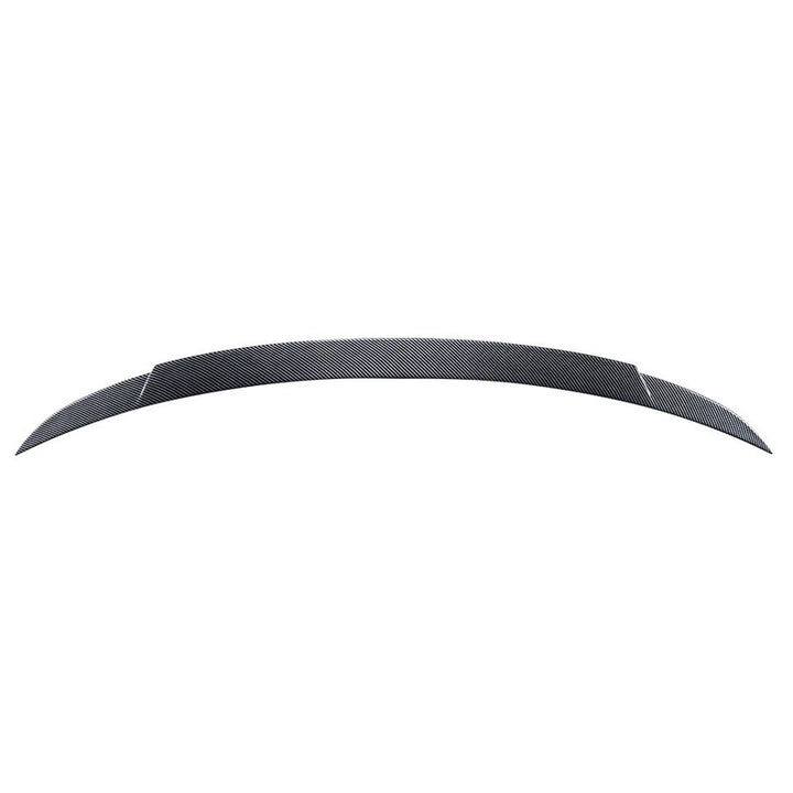 Car Craft Compatible With Mercedes Benz E Class W214 2024+ Rear Trunk Boot Wing Lip Spoiler Brabus Style Carbon Fiber Look Zst-676 Cf