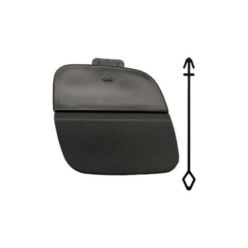 Car Craft Compatible With Mercedes Benz E Class W214 2024-2026 Rear Bumper Tow Hook Towing Tochan Trailer Cover 2148856704 Unpainted A - CAR CRAFT INDIA