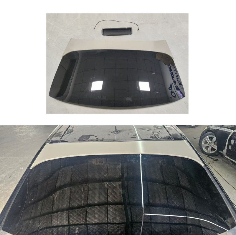Car Craft Compatible With Mercedes Benz S Class W221 2006-2014 Upgrade Facelift Convert To 2024 Lci Maybach Bodykit Rear Glass Round CC-8555 - CAR CRAFT INDIA