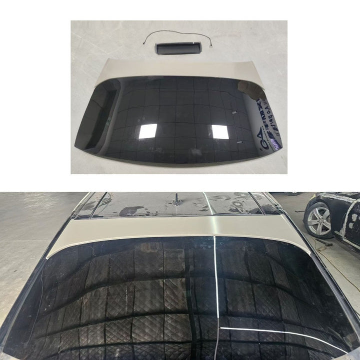 Car Craft Compatible With Mercedes Benz S Class W221 2006-2014 Upgrade Facelift Convert To 2024 Lci Maybach Bodykit Rear Glass Round CC-8555 - CAR CRAFT INDIA