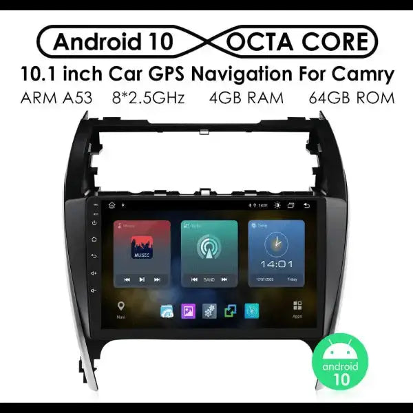 10.1 Inch Touch Screen Android 10 Car Radio Audio Car DVD