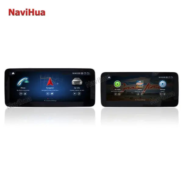 10.25" 12.3" Autoradio Android Touch Screen Car GPS Stereo Navigation System Audio for Mercedes Benz C Class NTG5.1 5.0