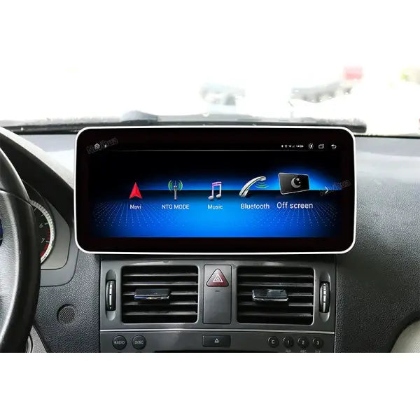 10.25'' 8 Core Android 10.0 Car Radio Dvd Navigation Multimedia Player for BENZ C CLASS W204 2007-2010 with 4G