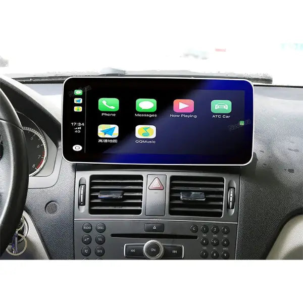 10.25'' 8 Core Android 10.0 Car Radio Dvd Navigation Multimedia Player for BENZ C CLASS W204 2007-2010 with 4G