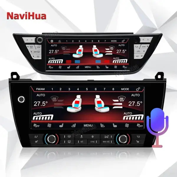 10.25" Android Car Radio Digital Cluster LCD AC Screen Stereo Function BMWF30 F10 F20 E90 5 Series 7 Series X5 X6