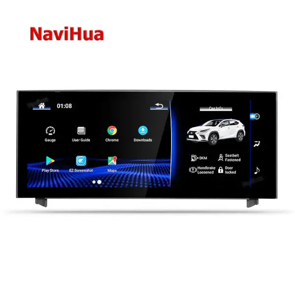 10.25 Inch Android 9 Car DVD Player for Lexus RC F 2013-2018 Navigation with Wifi Support Original Car Mouse