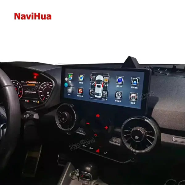 10.25 Inch Car GPS Navigation Multimedia System Touch Screen Android Car Radio Carplay Car DVD Player for Audi TT MK2