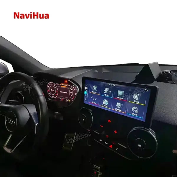 10.25 Inch Car GPS Navigation Multimedia System Touch Screen Android Car Radio Carplay Car DVD Player for Audi TT MK2