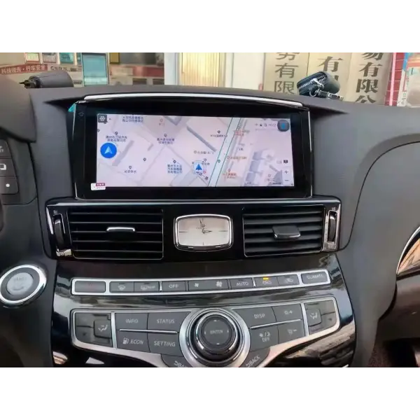 10.25 Inch IPS Screen Multimedia GPS Navigator Car Radio High or Low ROM 4+64GB for Infiniti Q70 Q70L