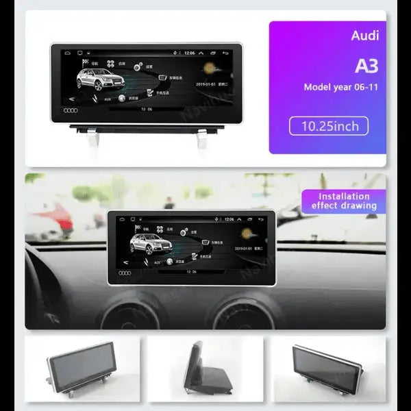 10.25’’ IPS 2.5D Android 10.0 Car DVD Player GPS 8-Core