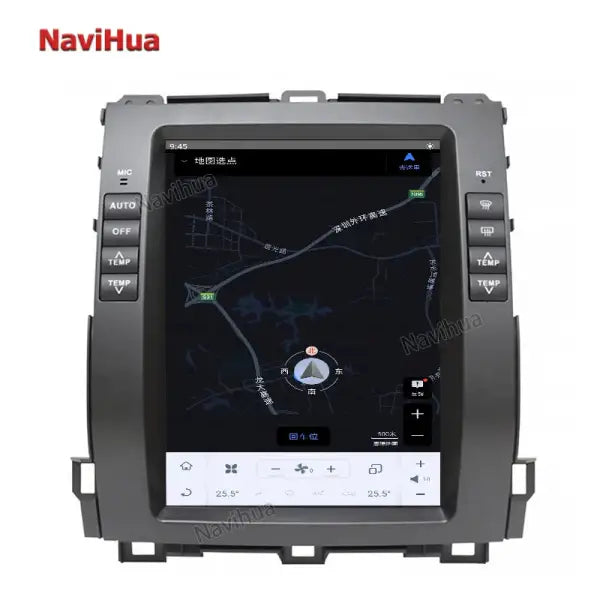 10.4 Inch Android 11 Car DVD Player GPS Navigation System with 32G ROM Car Radio Stereo for Toyota Prado 2002-2009