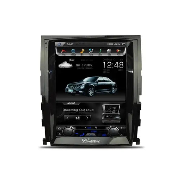 10.4 Inch Android 9 Car Radio with Carplay Snapdragon Type 4G RAM DVD MP4 Player GPS Navigation for Cadillac Escalade