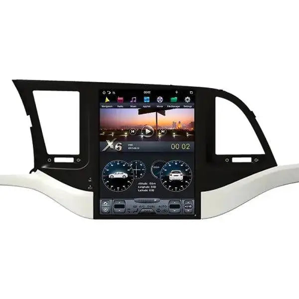 10.4 Inch Car DVD Player GPS Navigation Car Radio Vertical