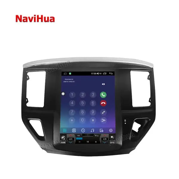 10.4 Inch Vertical Android Car Radio Touch Screen Stereo Video Audio GPS for Tesla Style for Nissan for Pathfinder 2012