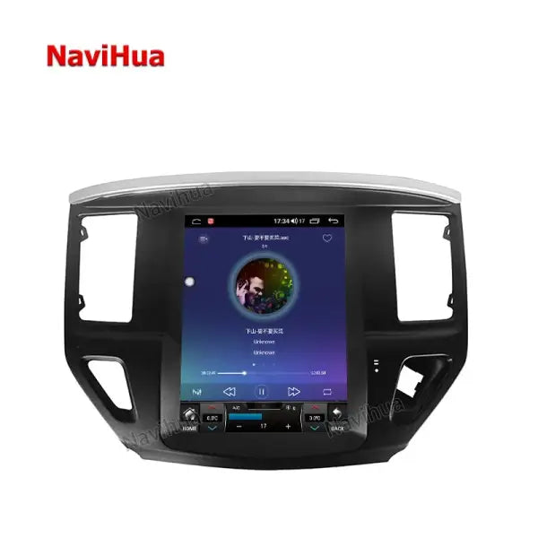 10.4 Inch Vertical Android Car Radio Touch Screen Stereo Video Audio GPS for Tesla Style for Nissan for Pathfinder 2012