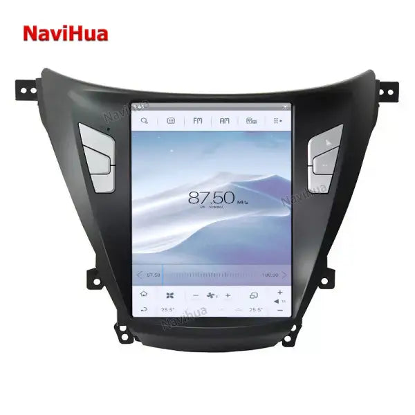 10.4 Inch Vertical Screen Android 11.0 Car Audio Stereo DVD Player GPS Navigation for Tesla Style Hyundai Elantra