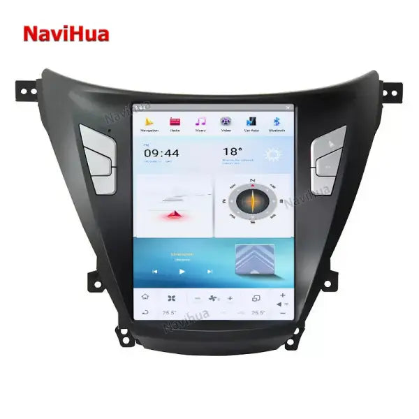 10.4 Inch Vertical Screen Android 11.0 Car Audio Stereo DVD Player GPS Navigation for Tesla Style Hyundai Elantra