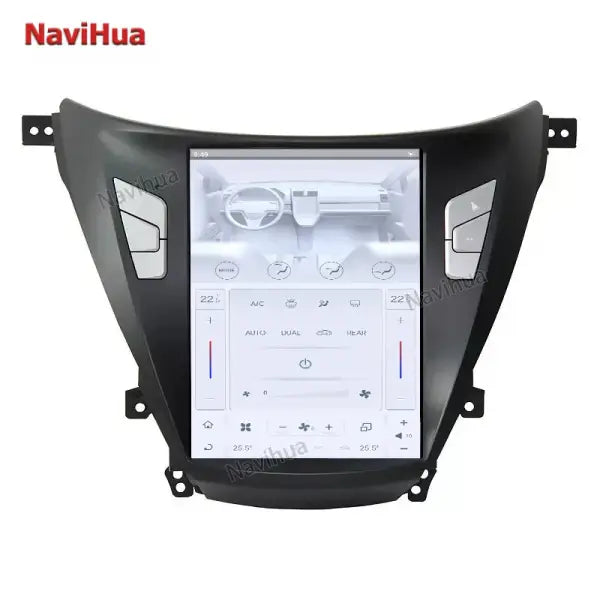 10.4 Inch Vertical Screen Android 9 Car Audio Stereo DVD Player GPS Navigation for Tesla Style Hyundai Elantra