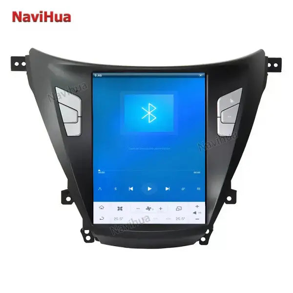 10.4 Inch Vertical Screen Android 9 Car Audio Stereo DVD Player GPS Navigation for Tesla Style Hyundai Elantra