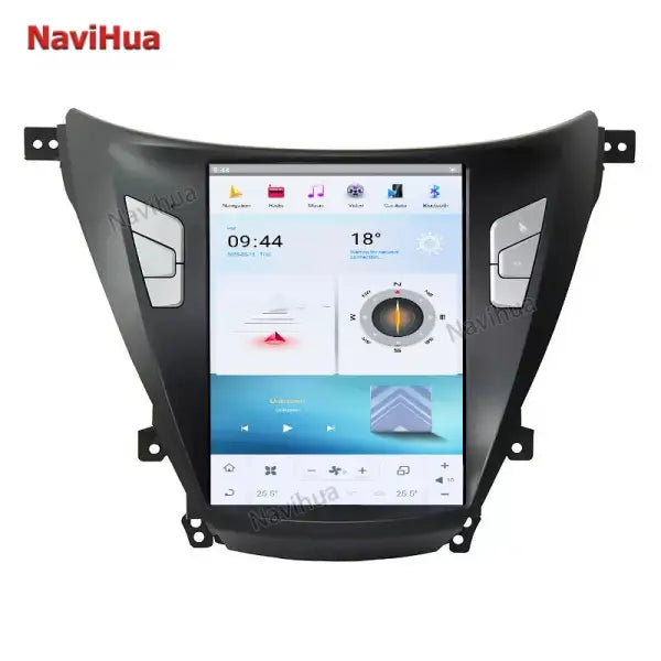 10.4 Inch Vertical Screen Android 9 Car Audio Stereo DVD Player GPS Navigation for Tesla Style Hyundai Elantra